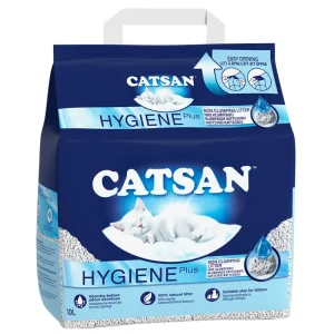 Kattegrus Hygiene Plus ikke klumpende 10 l