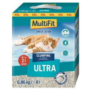 Kattegrus Ultra klumpende 6+2 liter