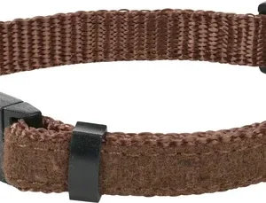 Kattehalsbånd Filt 19-30 cm brun