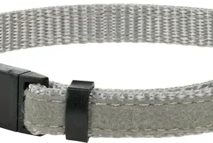 Kattehalsbånd Filt 19-30 cm grå