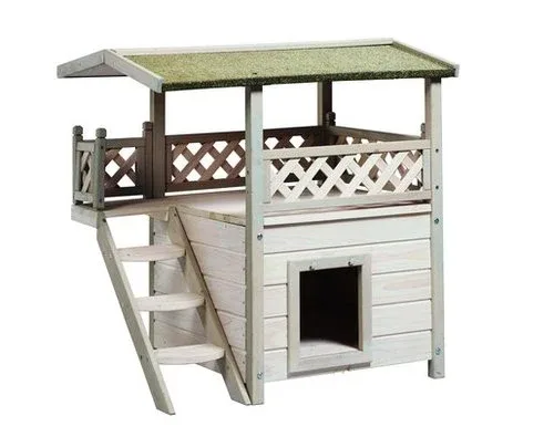 Kattehus Outdoor 77x50x73 cm