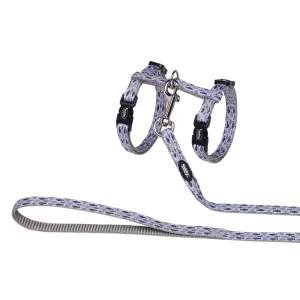 Kattesele + line, Fish Grey