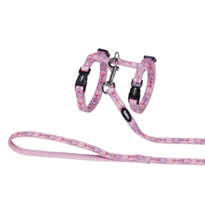 Kattesele + line, Flower Pink