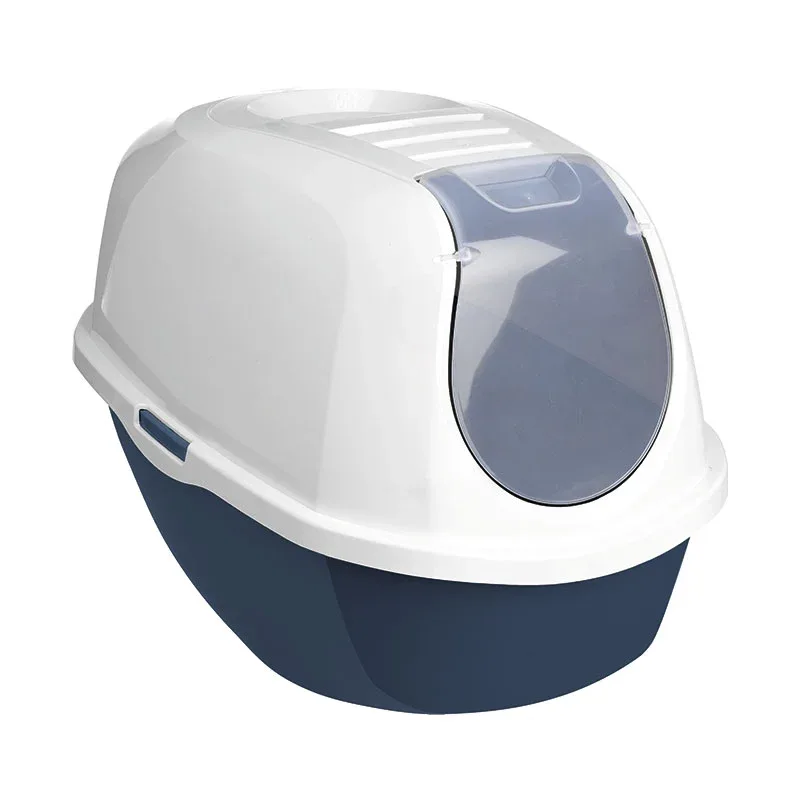 Kattetoilet Mega Smart CatL 46x66x49 cm grå