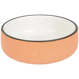 Keramikskål Crude 700 ml orange