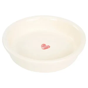 Keramikskål Little Hearts 200 ml beige