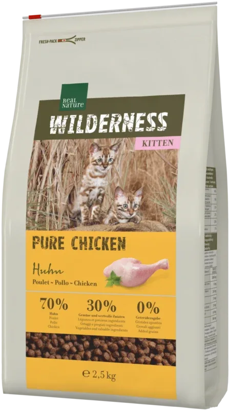 Kitten Wilderness Pure Chicken 2,5 kg
