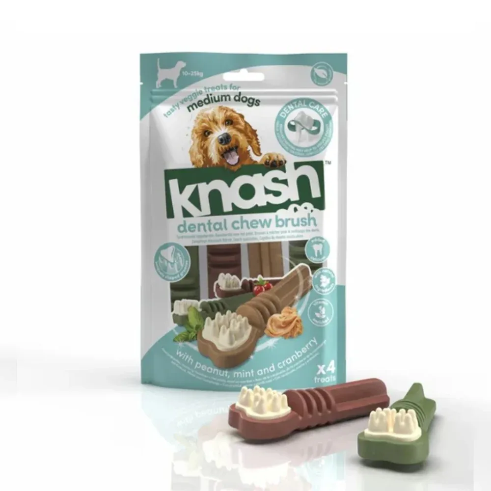 Knash Tooth Brush M 4 stk