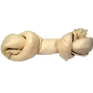 Knudeben hvid oksehud 30 cm