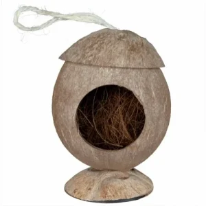 Kokosnødde hus til f.eks hamster & småfugle