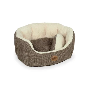 Komfortseng “Alba” til hund, brun