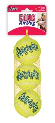 Kong AirDog Squeaker - medium tennisbolde 3 stk. - Image 2