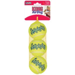 Kong – Aktiveringslegetøj – Squeak Air Bolde – M – Ø 6cm