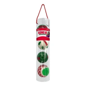 Kong - Holiday Occasions Balls 4-pak medium