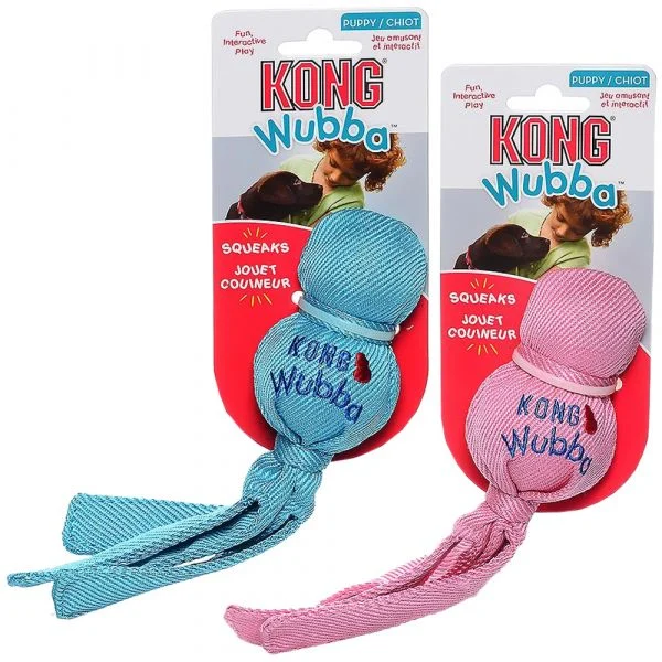 KONG Puppy – Wubba Legetøj, 22 cm - Image 2