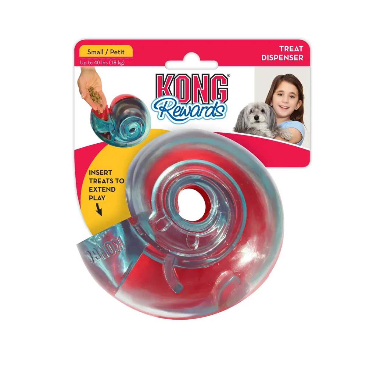 KONG – Shells Reward Aktivitetslegetøj