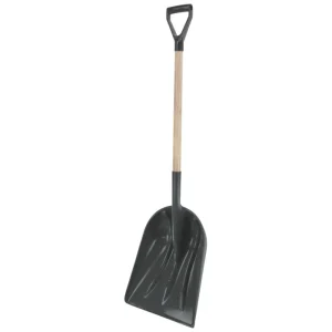 Korn-/Sneskovl Plast/Træ 125 cm