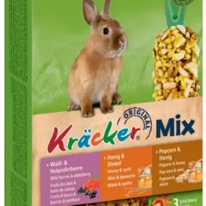 Kräcker Kanin med skovbær, honning og popcorn 3 stk