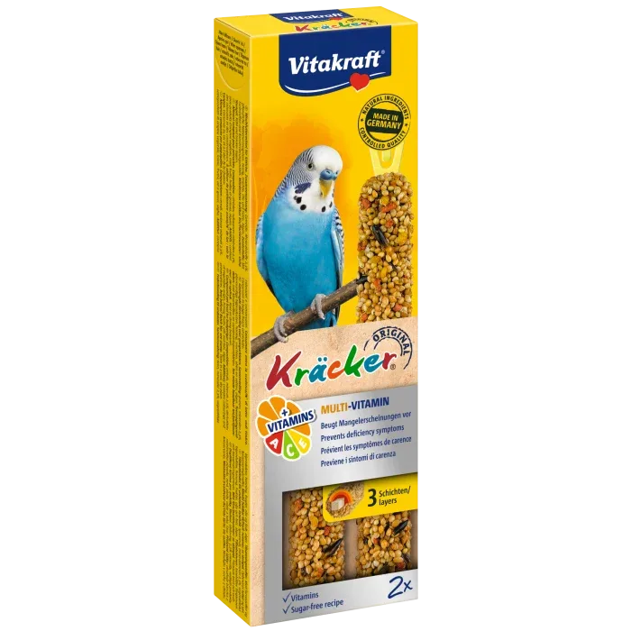 Kräcker® lækre frøstænger til undulater - Multi Vitamin