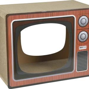 Kradseboks TV brun, 44x23x34 cm