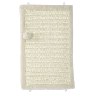 Kradsetæppe 55x35 cm beige
