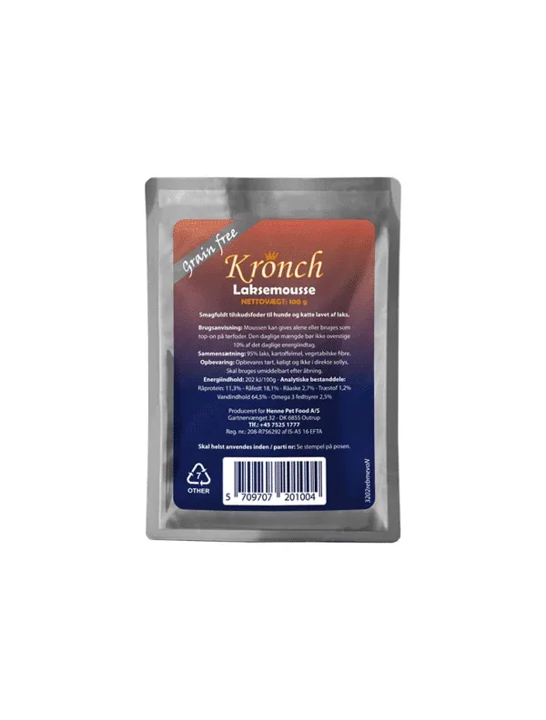 Kronch Laksemousse 100g