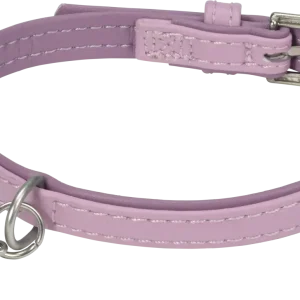 Kunstlæderhalsbånd Deluxe XXS rosa