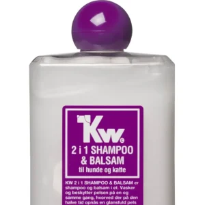 KW 2 i 1 shampoo og balsam, 200 ml.