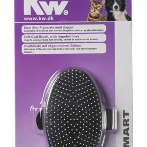 KW Smart Oval pigbørste m. dupper
