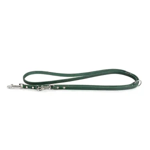 Læder line Weinheim 12mm/2m grøn