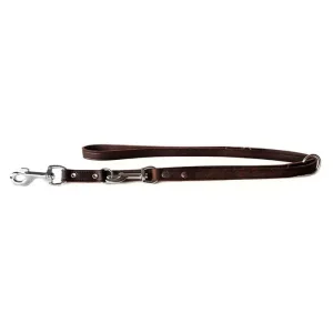 Læder line Weinheim 12mm/2m mocca