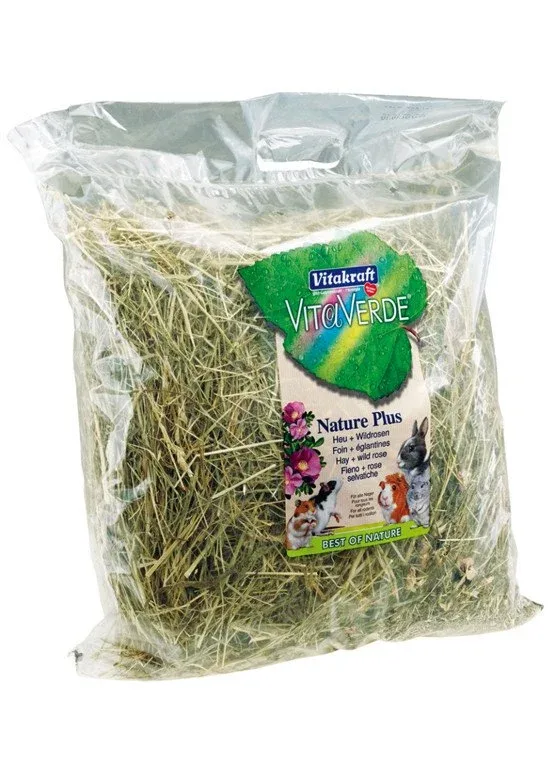 Lækkert vita verde hø med blomter og urter fra Vitakraft - Image 2