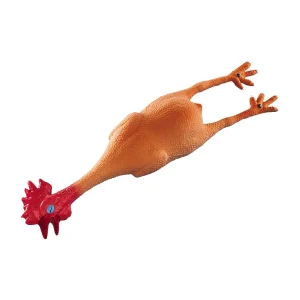 Latexlegetøj høne L 47 cm