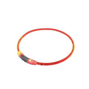 LED halsbånd VISIBLE, L – 65 cm