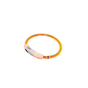 LED halsbånd VISIBLE, S – 35 cm