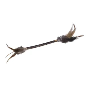 Legepind m fjer, 12 cm / 24 cm