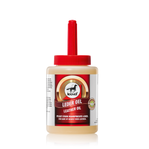 Leovet Læderolie m. pensel – 450 ml.