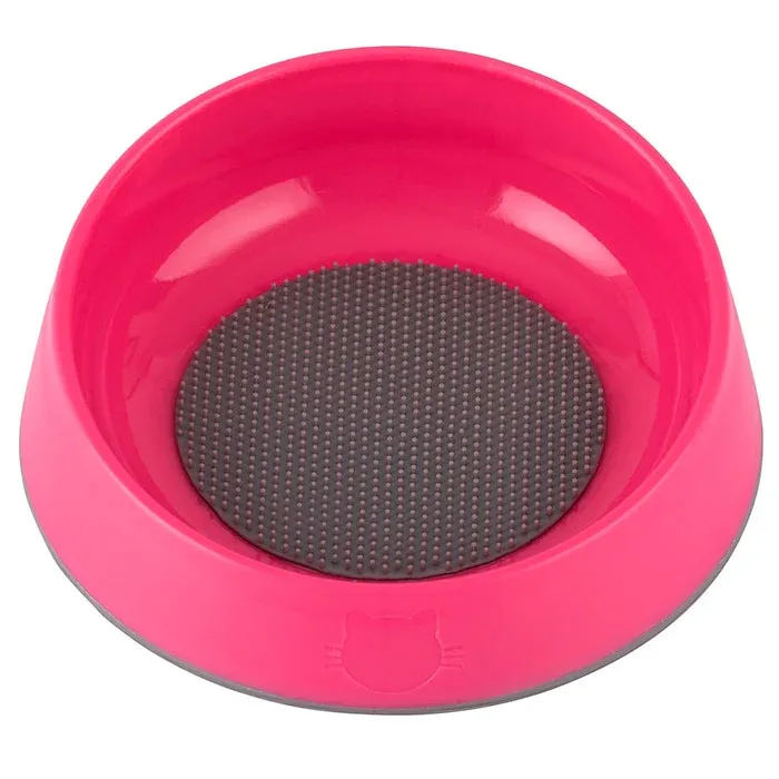 LickiMat OH skål Kat ø15x4 cm pink