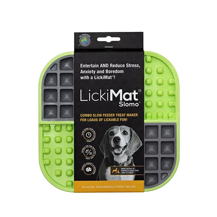 LickiMat Slomo 20 cm grøn