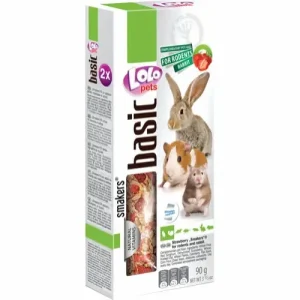 Lolo pets gnaverstænger jordbær