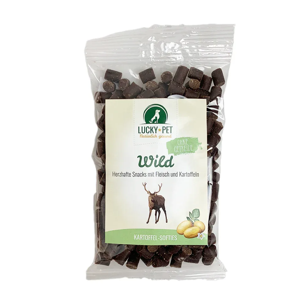 Lucky-Pet – Softies m. Vildt 200 g