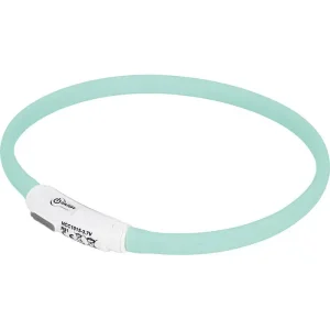 Lyshalsbånd Blinking Candy 45 cm turkis