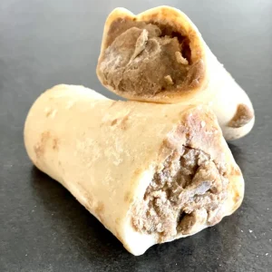 Marvben med fyld af paté