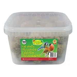 Mejsebolde uden net i spand 50 x 90g