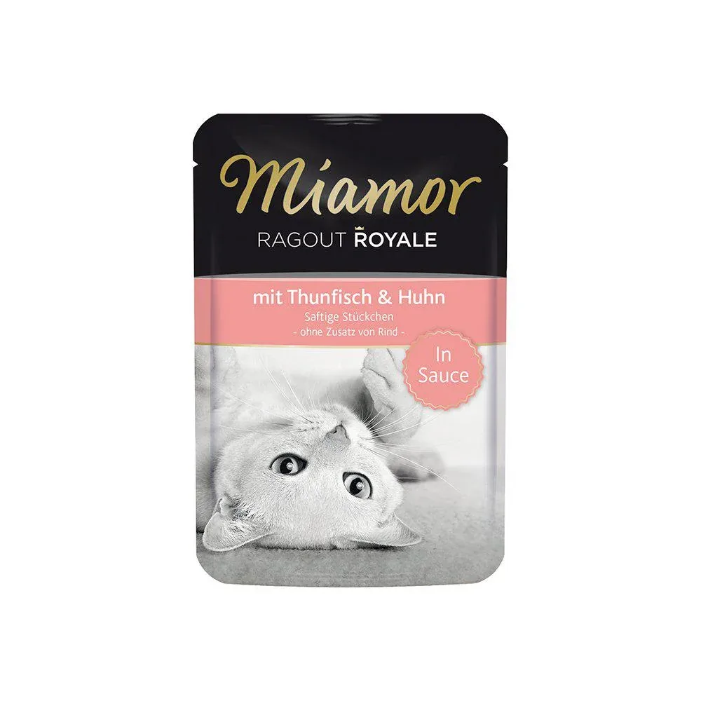 Miamor vådfoder tun og kylling I sovs 100g kattevådfoder