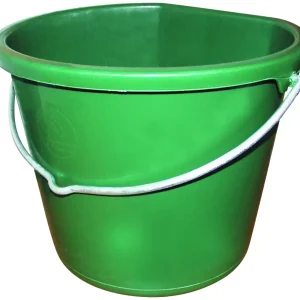 Miljø-Spand Grøn Flad Side 17 Ltr