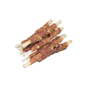 Miljøfoders hundesnacks Lamb thin rolls 400 g