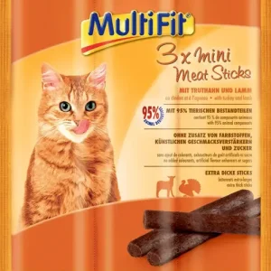Mini Meat Sticks kalkun & lam 3x6 g