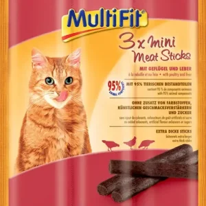 Mini Meat Sticks kylling & lever 3x6 g
