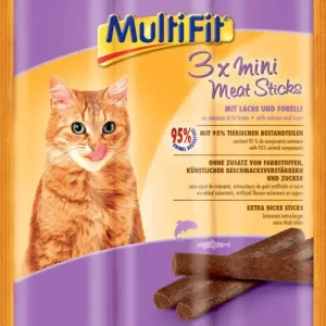 Mini Meat Sticks laks & forel 3x6 g